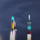 Illustration for article titled This Animation Of Transparent Rockets Is Ideal For Space Travel And Fuel Consumption Fetishists